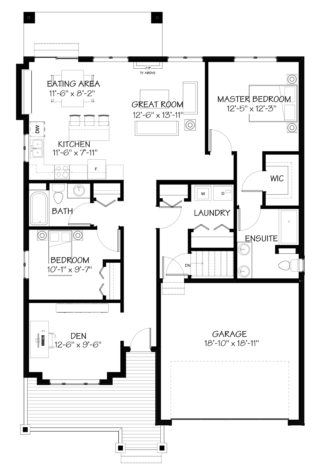floorplan layout for Standard